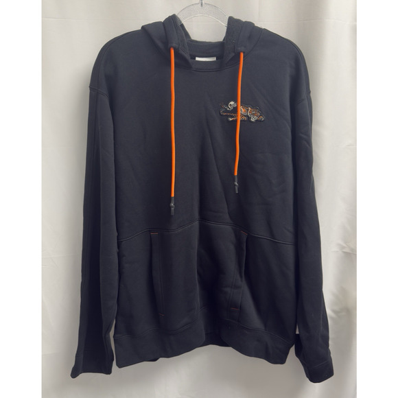 Cincinnati Bengals Hoodie Sweatshirt Mens Medium Black Pullover NFL Nike - Picture 1 of 12